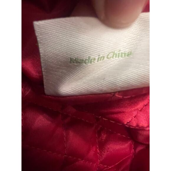 VERA BRADLEY QUILTED BLUE AND WHITE DAISY RIBBON LARGE TRAVEL TOTE BAG - Picture 11 of 11